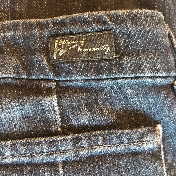 Y2K Citizens of Humanity Faye Low Rise Wide Leg Flare Jeans Womens Size 29 - Picture 5 of 10